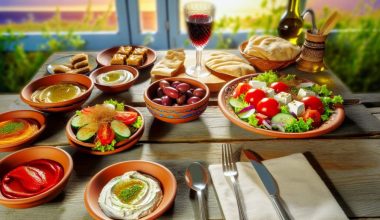 Typical Mediterranean Dinner