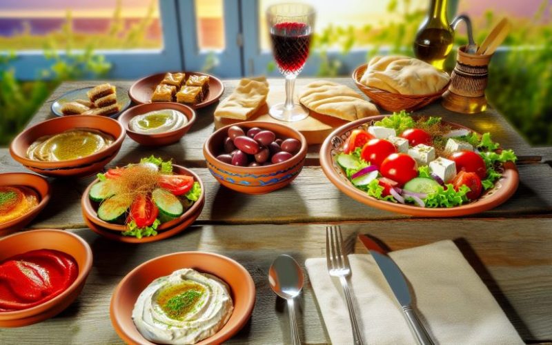 Typical Mediterranean Dinner