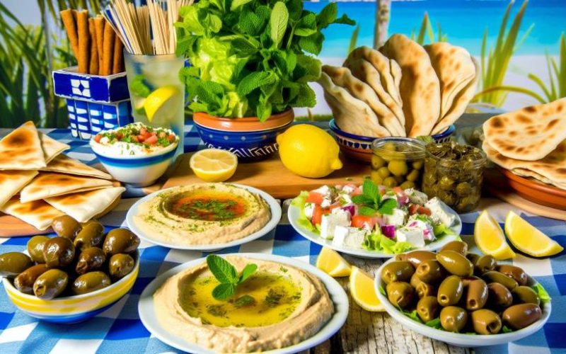 Typical Mediterranean Snacks