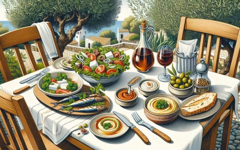What is a Typical Mediterranean Lunch