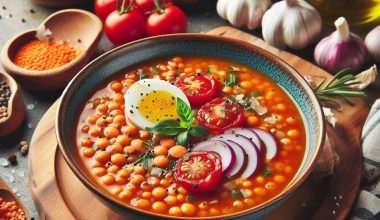 Mediterranean Red Lentil Soup