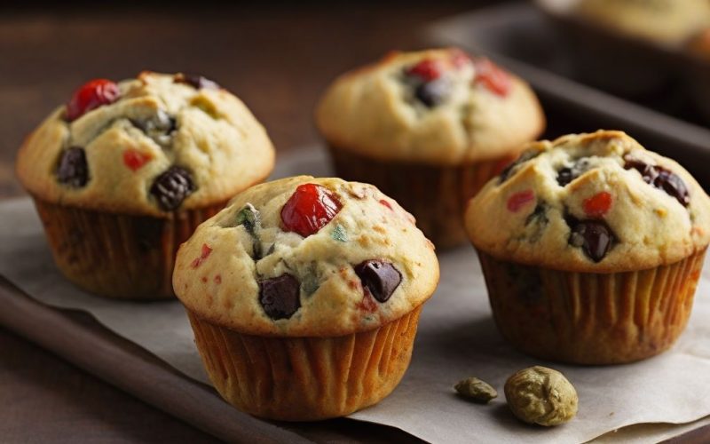 Mediterranean diet muffins