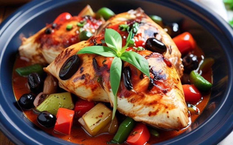 Slow Cooker Mediterranean Chicken Recipe