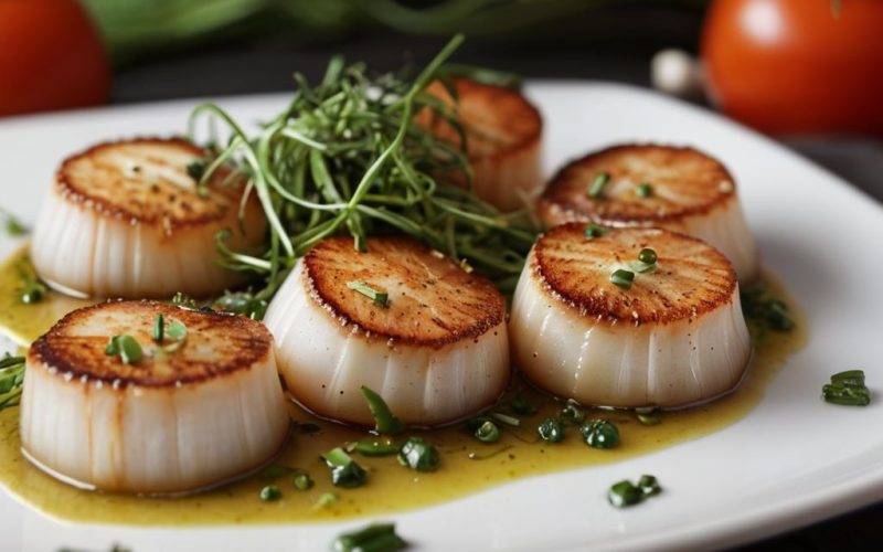 easy Mediterranean diet scallop recipes