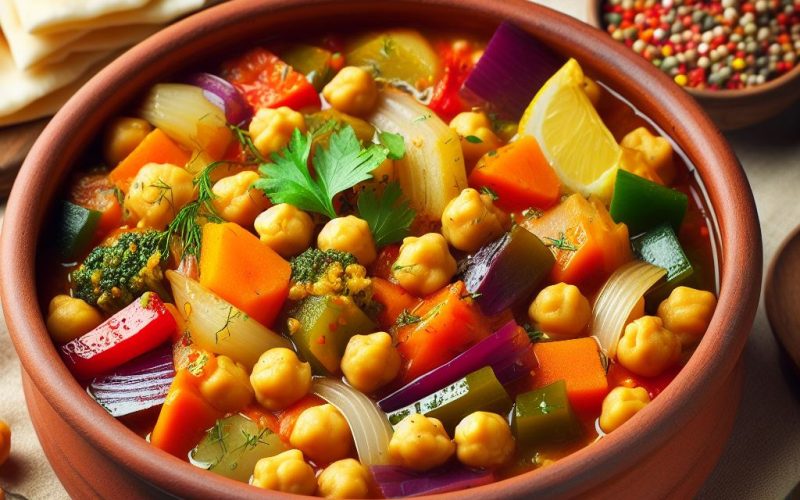 Mediterranean Chickpea Stew