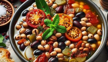 Mediterranean Black Eyed Pea Soup