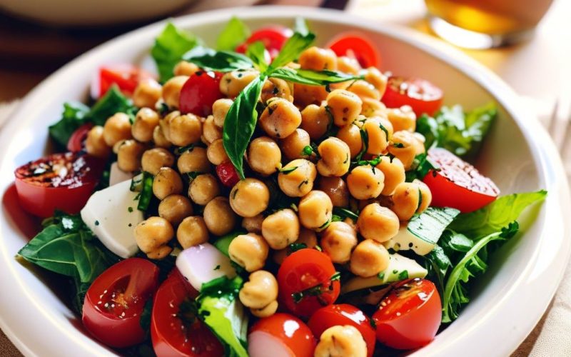 Mediterranean Chickpea Salad