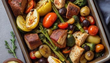 Mediterranean Sheet Pan Dinner